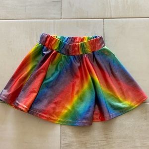 Dori Creations skirt 5/6 rainbow shimmer